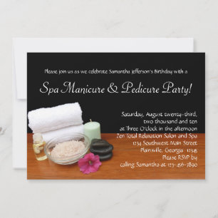 Inbjudan till anpassningsbar Spa ManiURE & Pedicur