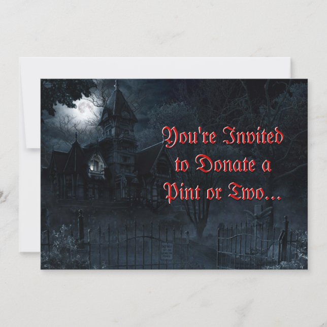 Inbjudan till Anpassningsbarna för hemlig mansion (Framsida)