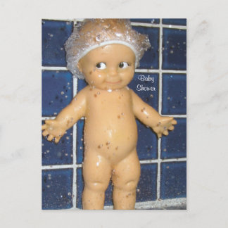 Inbjudan till anpassningsbarnas babyskor för pojke