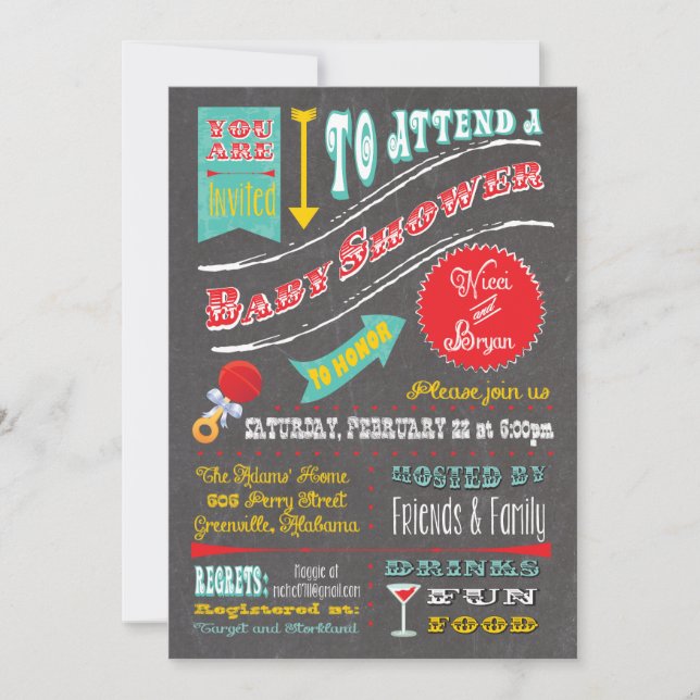 Inbjudan till anpassningsbarnas babyvisningsprogra (Framsida)