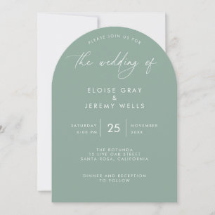 Inbjudan till Arch Wedding