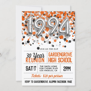 Inbjudan till återförening av högskolan 1994