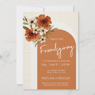 Inbjudan till Autumn Arches Friendsgiving