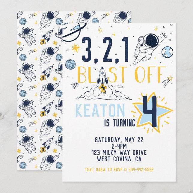 Inbjudan till avstigning från minnesdag (Fram/baksida)