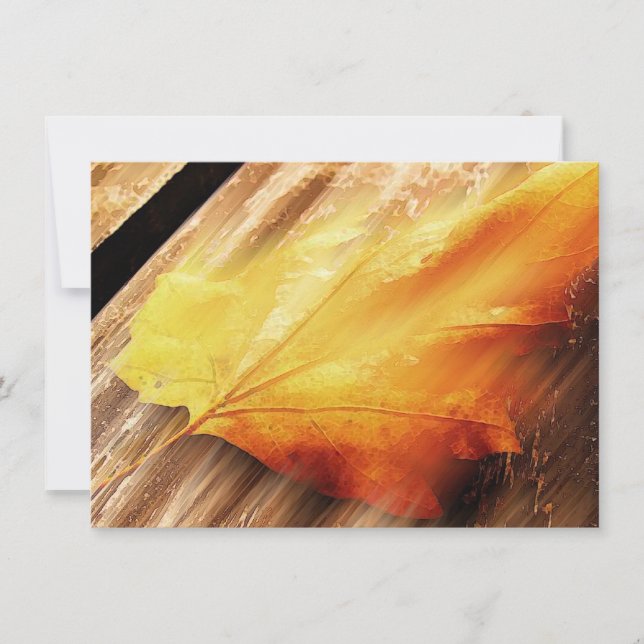 Inbjudan till avtagande Löv (Framsida)