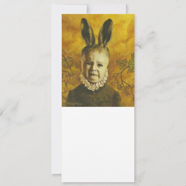 Inbjudan till Baby Bunny (Framsida)