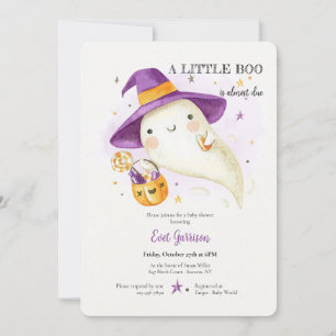 Inbjudan till Baby Ghost Baby Shower