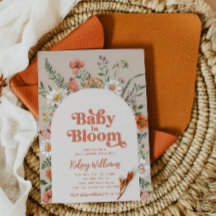 Inbjudan till baby i bloombabyskor | VILD BABY