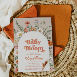 Inbjudan till baby i bloombabyskor VILD BABY