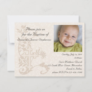 Inbjudan till Baby Photo Baptism