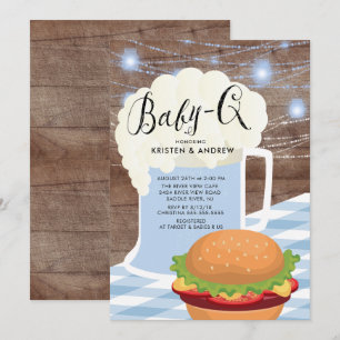Inbjudan till BABY - Q Boys Baby Shower