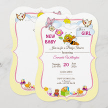inbjudan till baby shower
