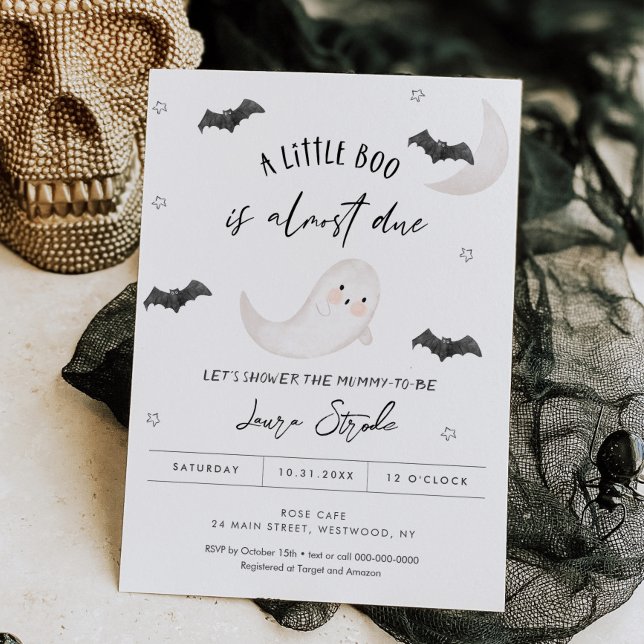 Inbjudan till babyåkare i SUGARBOO Halloween-hallo (Skapare uppladdad)