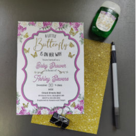 Inbjudan till babybabydusch