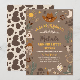Inbjudan till babybabyskor | WESTERNA BABY