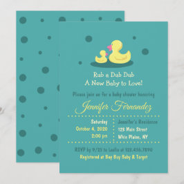 Inbjudan till babyduschen nyfödd bebis till Kärlek