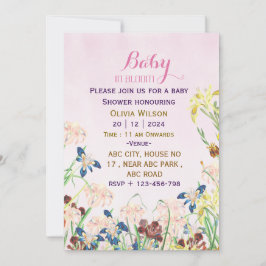 Inbjudan till babyfest
