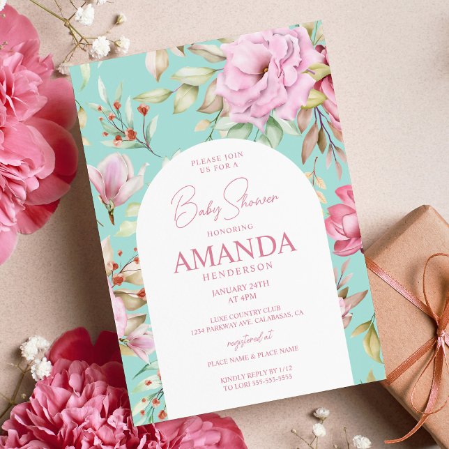 Inbjudan till babykläder för Blommigten Land Garde (Skapare uppladdad)