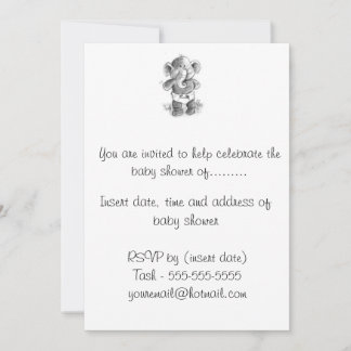 Inbjudan till babyskor