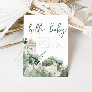 Inbjudan till babyskor för Fairy Castle Fantasy Ba
