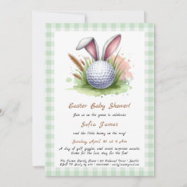 Inbjudan till babyskor för påsk