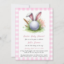 Inbjudan till babyskor för påsk