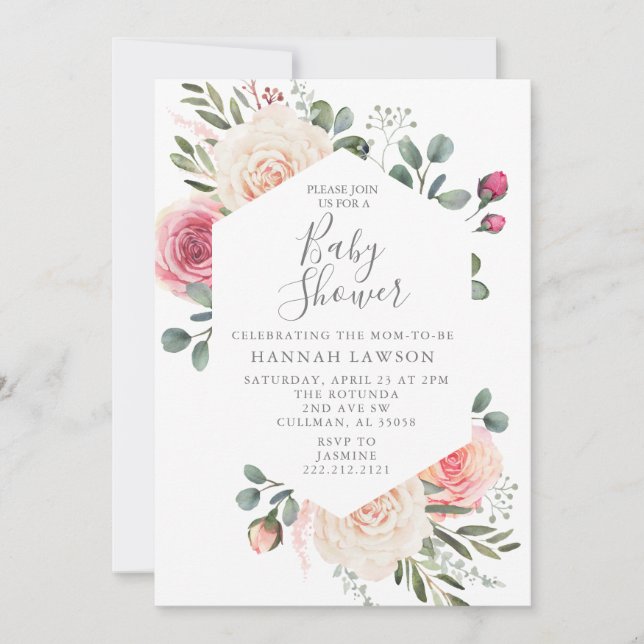 Inbjudan till babyvisningsprogram (Framsida)