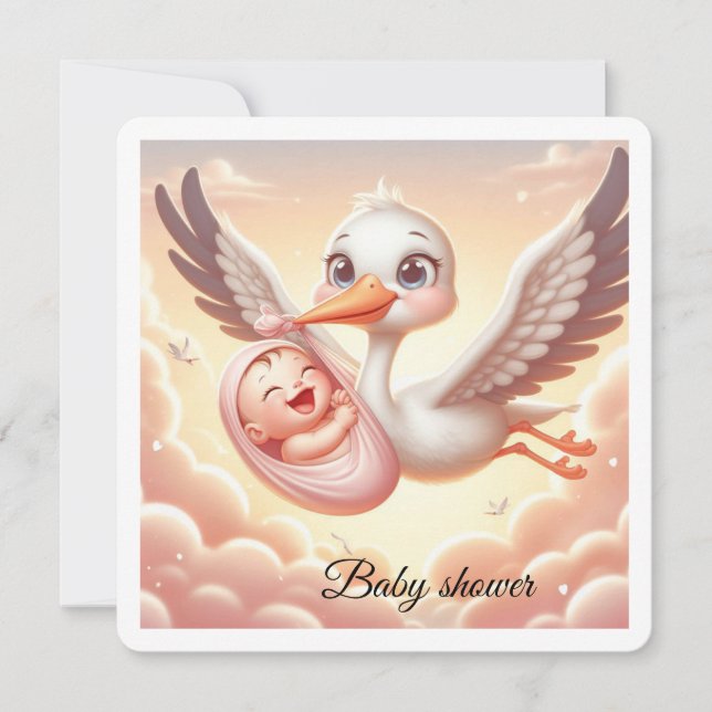 Inbjudan till babyvisningsprogram (Framsida)