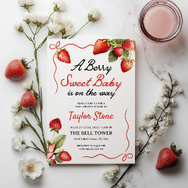 Inbjudan till babyvisningsprogram | Berry Sweet-in