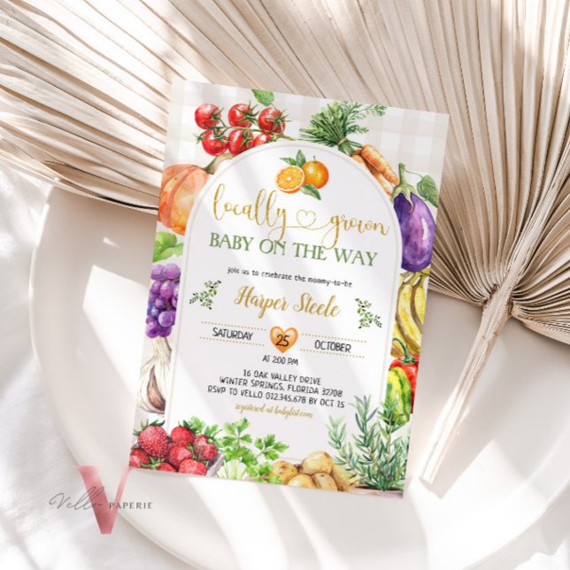 Inbjudan till babyvisningsprogram för lokal odlarm (Skapare uppladdad)