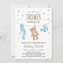 Inbjudan till babyvisningsprogrammet i Pojke