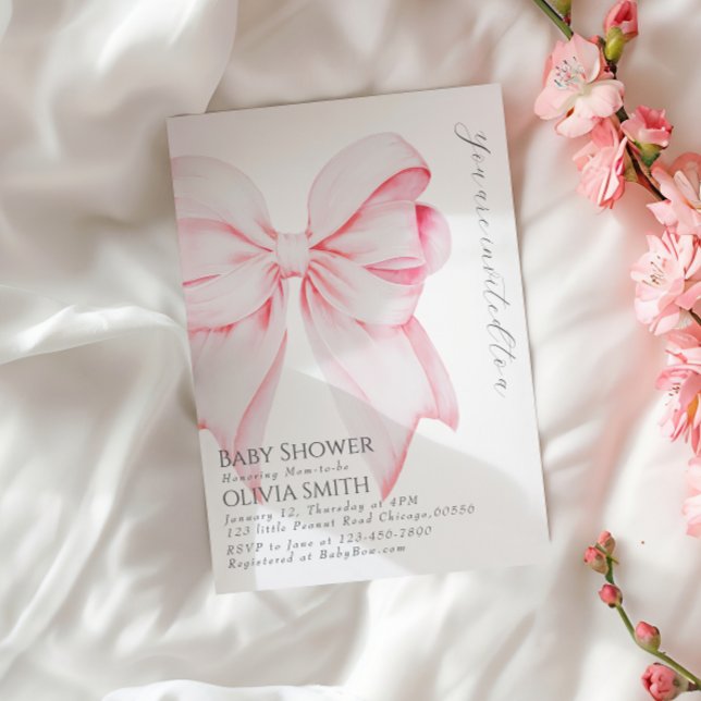 Inbjudan till  babyvy (Skapare uppladdad)