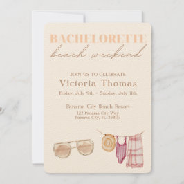 Inbjudan till Bachelorette Beach Helg