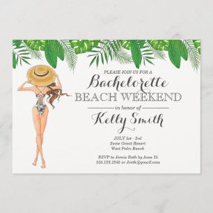 Inbjudan till Bachelorette Beach Party