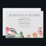 Inbjudan till Bachelorette Getaway Girls Resa<br><div class="desc">Bachelorette Parstrand destination helg Flickans inbjudan till resa-festen. Anpassa framsidan med information om party och lägg till din resväg längst bak. Kontakta mig genom knappen nedan om du behöver några anpassningar. Jag vill hjälpa kärlek!</div>