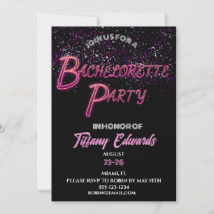 Inbjudan till Bachelorette-partiet