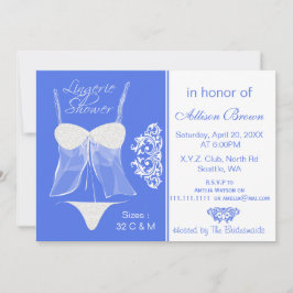 Inbjudan till Bachelorette-partiet i Lingerie Show