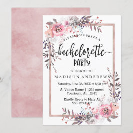 Inbjudan till Bachelorette-partiet  & Ro Guld