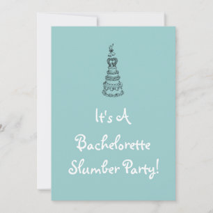 Inbjudan till Bachelorette Slumber Party