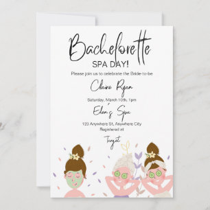 Inbjudan till Bachelorette Spa Day