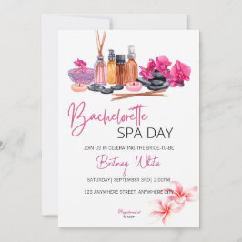 Inbjudan till Bachelorette Spa Day