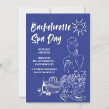Inbjudan till Bachelorette Spa Day