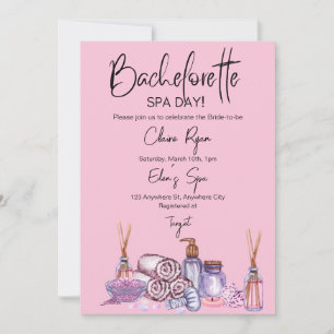 Inbjudan till Bachelorette Spa Day