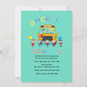 inbjudan till back to school