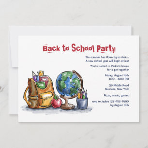 Inbjudan till Back to school-dagspartiet