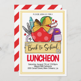 Inbjudan till Back to school Luncheon