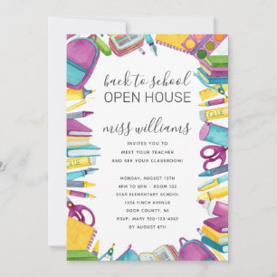 Inbjudan till Back to school Open House