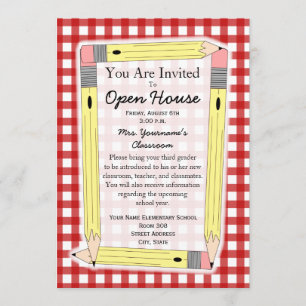 Inbjudan till Back to school Open House