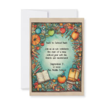 Inbjudan till back to school-partiet