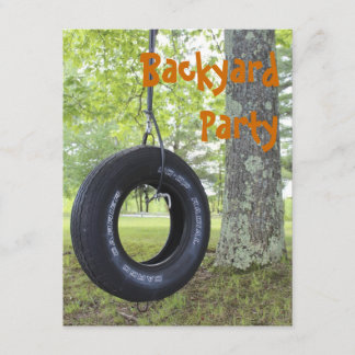 Inbjudan till bakgårdspart